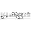 KLARIUS 270380 Middle Silencer